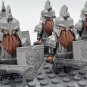 LOTR Dwarf Heavy Longswords Infantry Army Set 10 Minifigures Lot