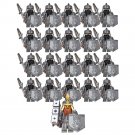 LOTR Dwarf King and Heavy Pike Army 21PCS Minifigure Set