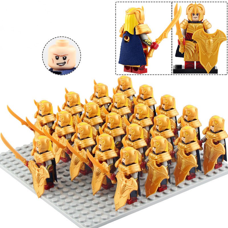 LOTR Heavy Armored Galadhrim Warriors 21PCS Minifigure Set