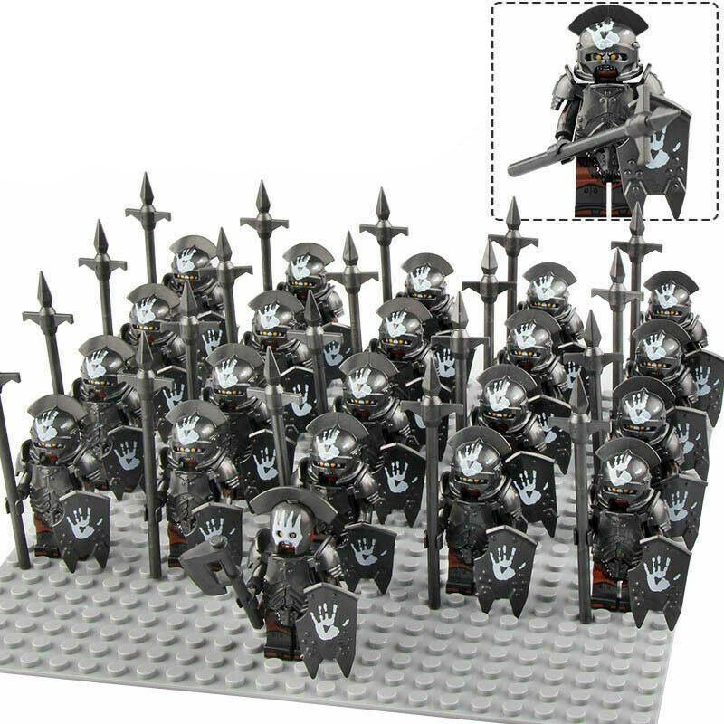 LOTR Uruk-hai Rifle Infantry 21PCS Minifigure Set