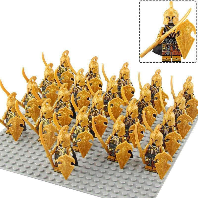 LOTR High Elves Spear Infantry 21PCS Minifigure Set