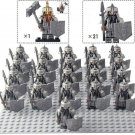 LOTR Mountain Dwarves Heavy Spear Infantry 22PCS Minifigure Set