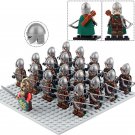 LOTR Rohan Royal Guards Light Archers 21PCS Minifigure Set