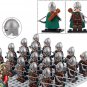 LOTR Rohan Royal Guards Light Archers 21PCS Minifigure Set