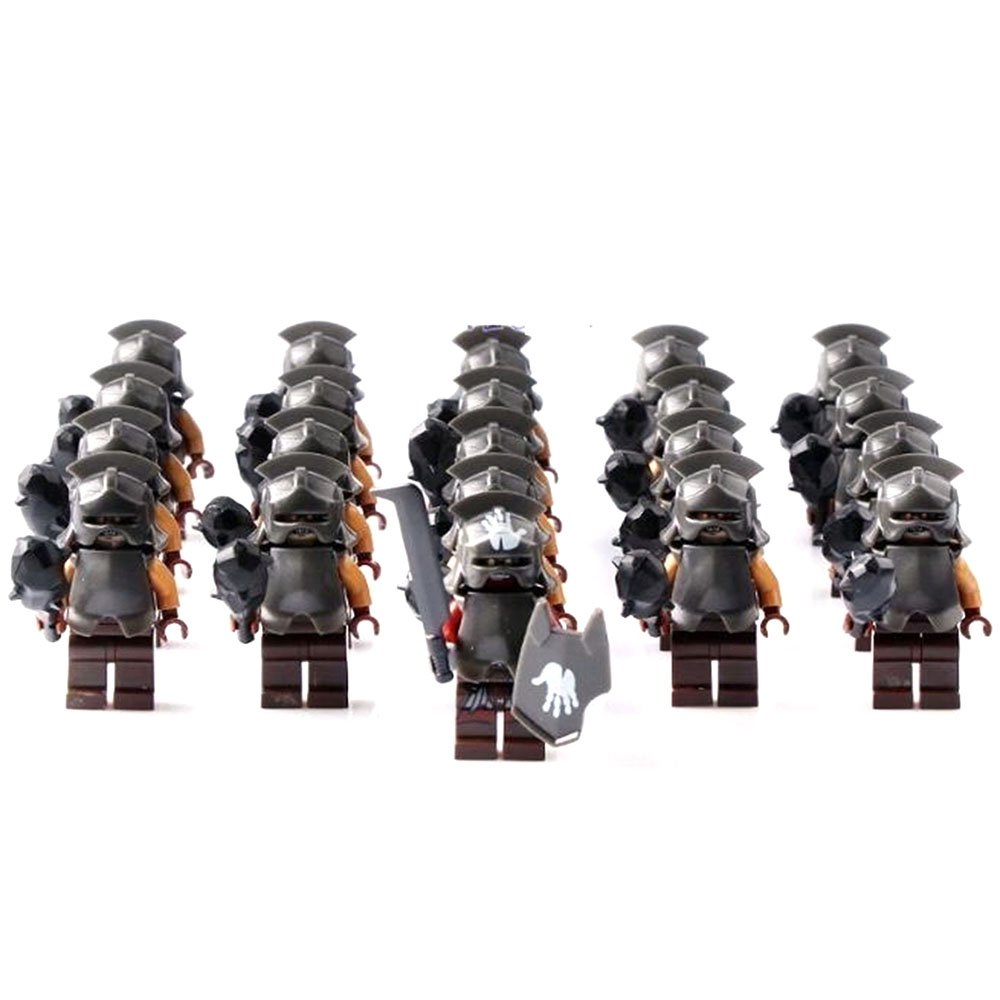 LOTR Uruk-hai and Mordor Orcs Army of Sauron 21PCS Minifigure Set