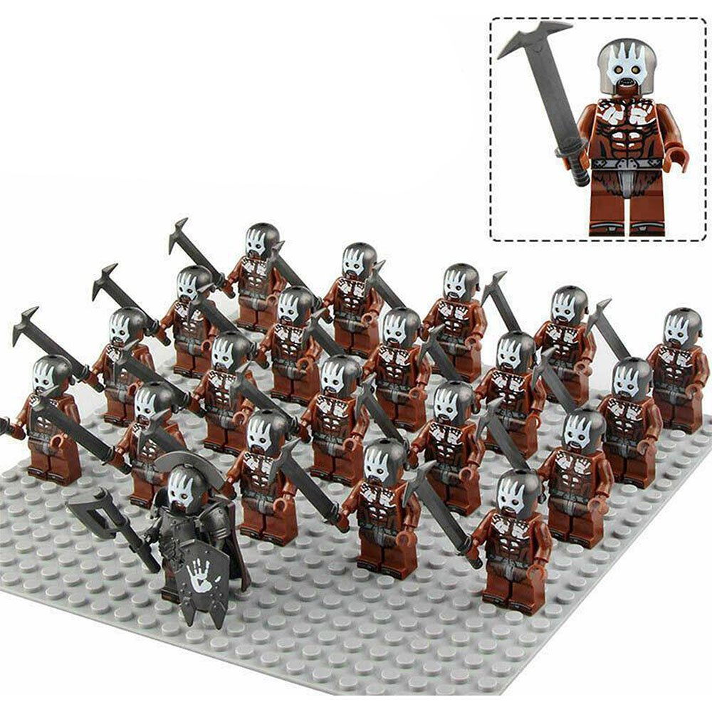LOTR Uruk-hai Heavy Infantry Isengard 21PCS Minifigure Set