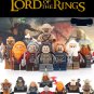 LOTR The Hobbit Kili Fili Gollum Ironfoot Balin 8PCS Minifigure Set