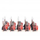 10PCS Medieval Hospitaller Knights Minifigure Set