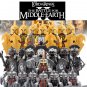 LOTR Orcs Uruk-hai Elves and Dwarves Warriors 24 Minifigure