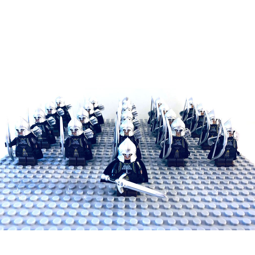 21PCS LOTR Gondor Light Archers Infantry Minifigure Set