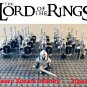 61PCS LOTR Gondor Heavy Battalion Infantry Minifigure Set