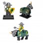 1PC Medieval Castle Mounted Dragon Knight Minifigure Set B
