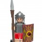 1PC Ancient Roman Mounted Long Spear Infantry Minifigure