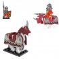 1PC Ancient Roman Mounted Long Spear Infantry Minifigure