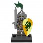 1PC Medieval Castle Mounted Dragon Knight Minifigure Set C