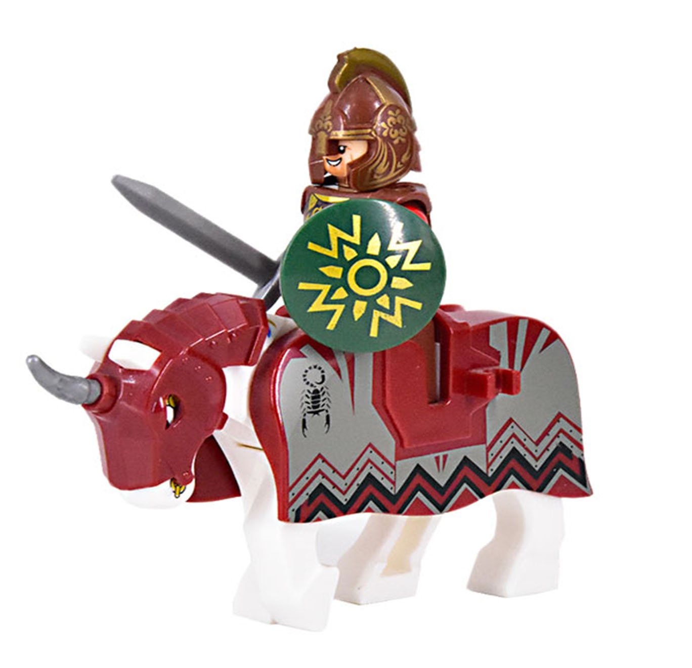 LOTR Mounted Rohan Royal Guards Knights 12 Minifigures Lot