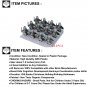 12PCS Rohan Heavy Shortsword Infantry Minifigure Set B
