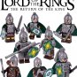 8PCS LOTR Rohan Royal Guards Heavy Armor Assortment Minifigure Set