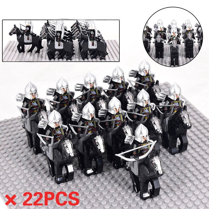22PCS LOTR Gondor Riders Light Archers Minifigure Set