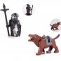 22PCS LOTR Uruk-hai Riders Heavy Pikes Minifigure Set
