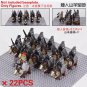 22PCS LOTR Mounted Horned Sheep Dwarf Heavy Greatswords Minifigure Set