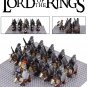 22PCS LOTR Mounted Horned Sheep Dwarf Heavy Greatswords Minifigure Set