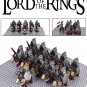 22PCS LOTR Mounted Horned Sheep Dwarf Heavy Shortswords Minifigure Set