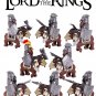 16PCS LOTR Mounted Horned Sheep Dwarf Infantry Assortment Minifigure Set
