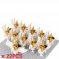22PCS LOTR High Elves Spear Infantry with Flying Battle Horse Minifigure Set