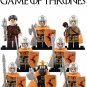 8PCS Game of Thrones Baratheon King Robert and Gendry Minifigure Set