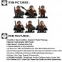 6PCS Game of Thrones Stark Soldiers with Eddard Stark Minifigure Set