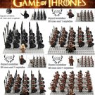 21PCS Game of Thrones Winterfell and Unsullied Minifigure Set