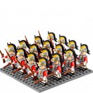 16PCS Spanish Cuirassier Cavalry Minifigure Set