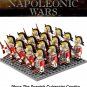 16PCS Spanish Cuirassier Cavalry Minifigure Set