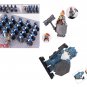 21PCS LOTR Mountain Dwarves Heavy Cobalt Infantry Minifigure Set A