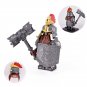 42PCS LOTR Mountain Dwarves Heavy Silver Army Collection Minifigure Set