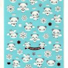 kawaii Mind Wave snow flake panda angels sticker sheet