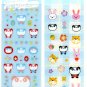 kawaii Basel panda and hamsters sticker sheet