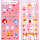 kawaii Basel rabbits and hamsters sticker sheet
