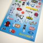 Kamio panda sticker sheet