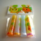 kawaii San-x mikan bouya pencil caps set 2003