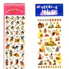 Sun-Star and Gakken TH small sticker sheet lot
