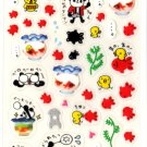 kawaii Preco panda goldfish festival sticker sheet