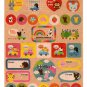 kawaii Kamio Japan animal message sticker sheet
