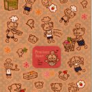 kawaii Mind Wave precious bear sticker sheet