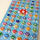 kawaii Q-lia Mushroom Alphabet sticker sheet