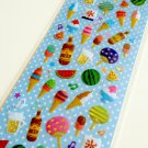Clothes Pin Japan summer theme drop seal sticker sheet