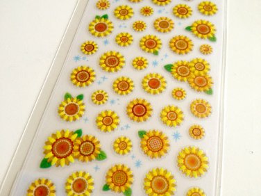 Mind Wave sunflowers sticker sheet