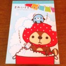 San-X Japan Kireizukin Seikatu Cleaning Raccoon Memo Pad