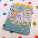 kawaii Q-lia Little Fairy Tale Rapunzel Mini Memo Pad NEW